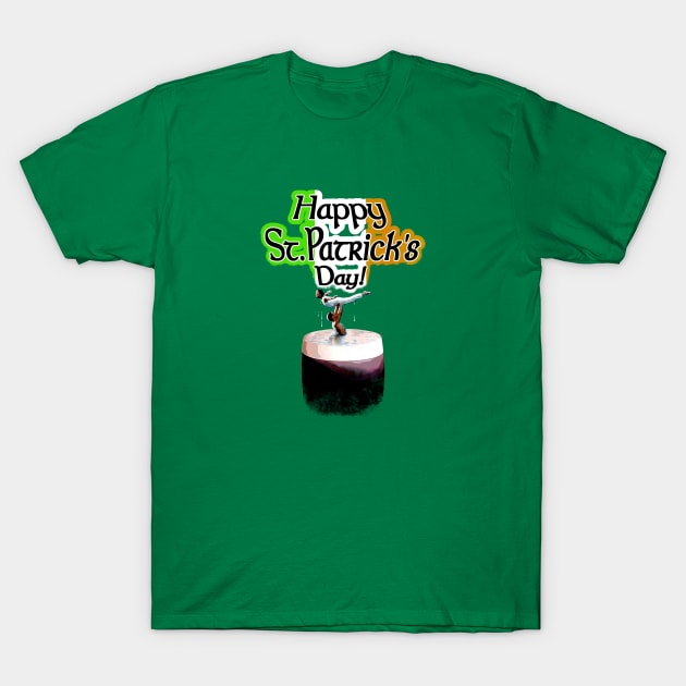 St.Patrick's Day Lift T-Shirt by Alan Hogan